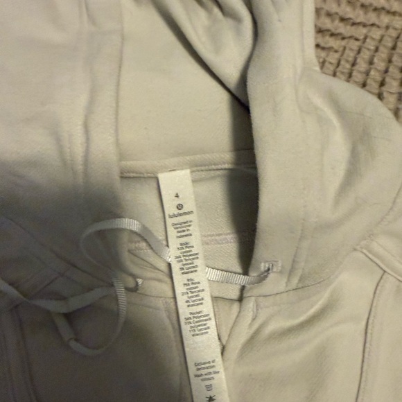 Lululemon cropped zip up hoodie - Picture 2 of 2